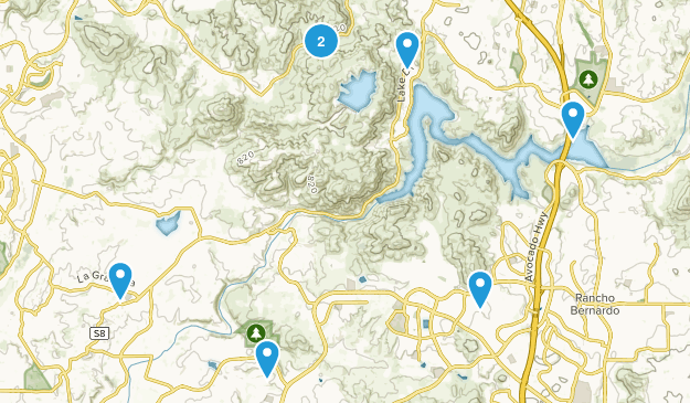 Rancho Santa Fe, California Map