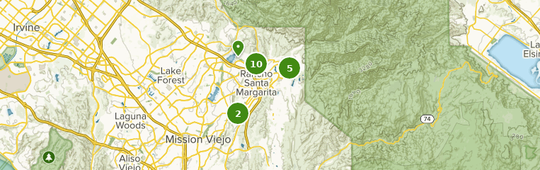 directions to rancho santa margarita