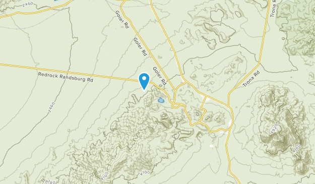 Randsburg, Kalifornien Map
