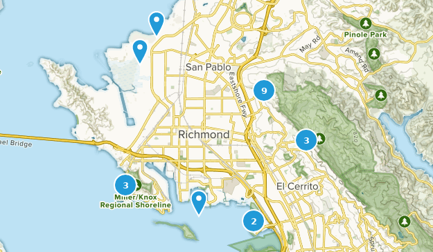Richmond, California Map