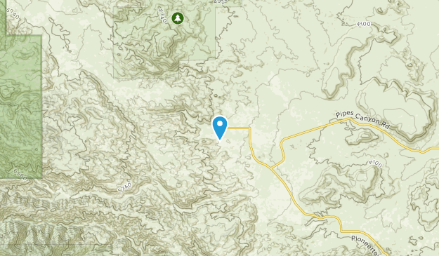 Rimrock, California Map