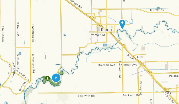 Ripon, California Map