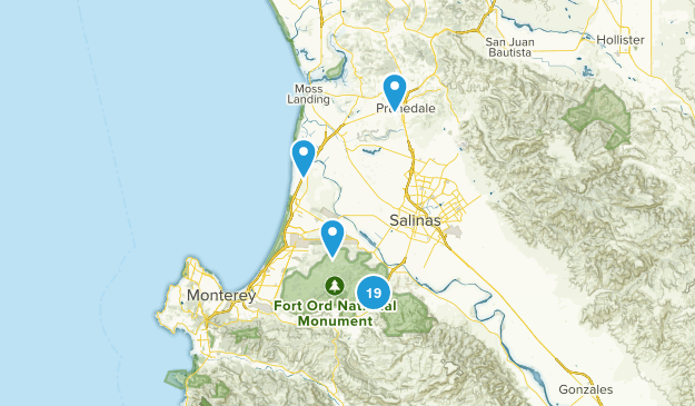 Salinas, California Map