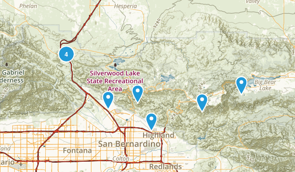 San Bernardino, California Map