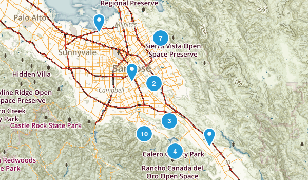 San Jose, California Map