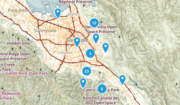 San Jose, California Map