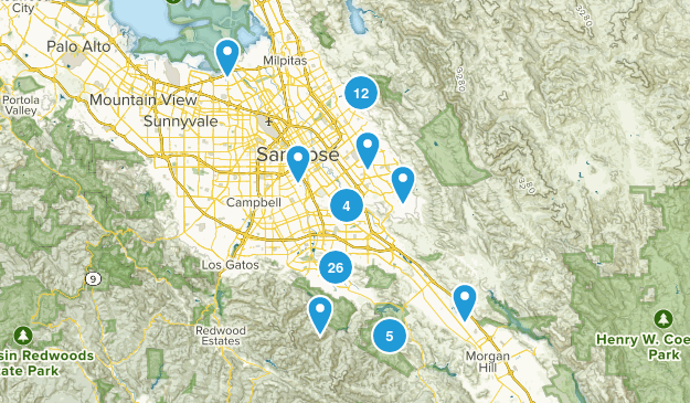 San Jose, California Map