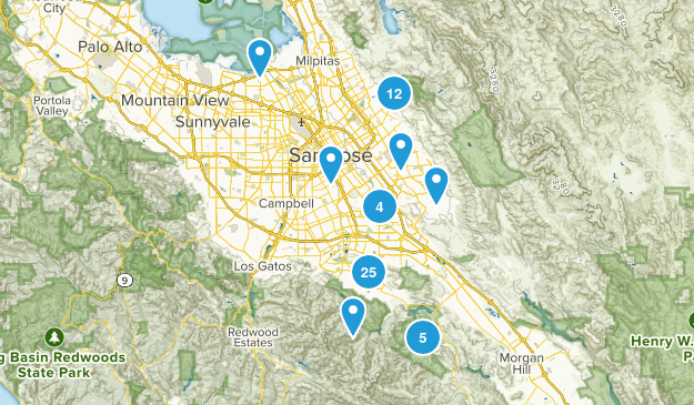 San Jose, California Map