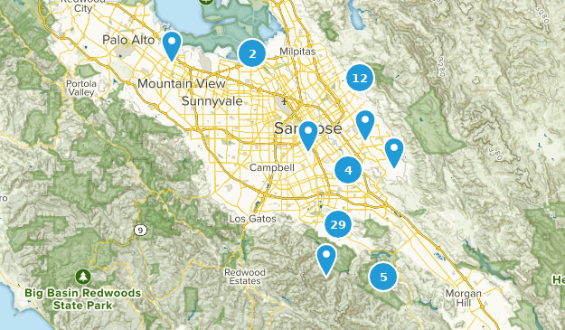 San Jose, California Map