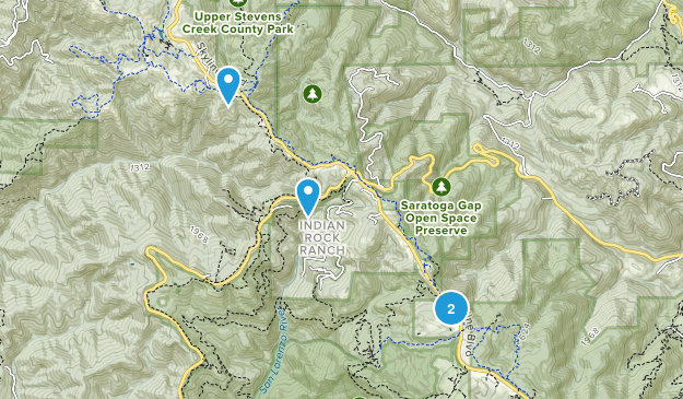 San Lorenzo Park, California Map