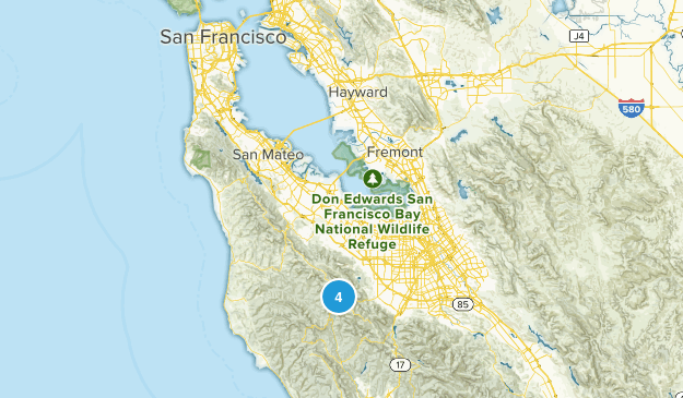San Lorenzo Park, California Map