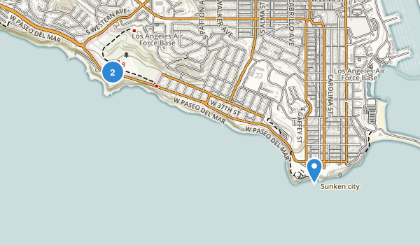 San Pedro, California Map