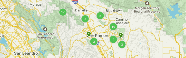 San Ramon Area Map 10 Best Trails and Hikes in San Ramon | AllTrails