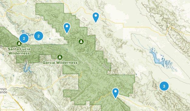 Santa Margarita, California Map