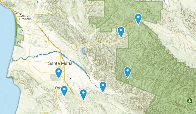 Santa Maria, California Map