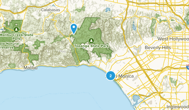 Santa Monica, California Map
