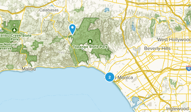 Santa Monica, California Map
