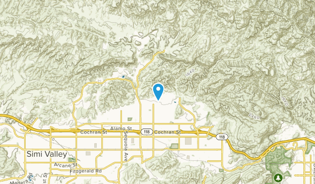Santa Susana, California Map