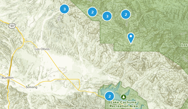 Santa Ynez, California Map