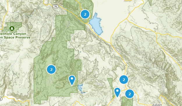 Santa Ysabel, California Map