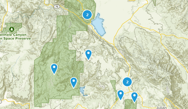 Santa Ysabel, California Map