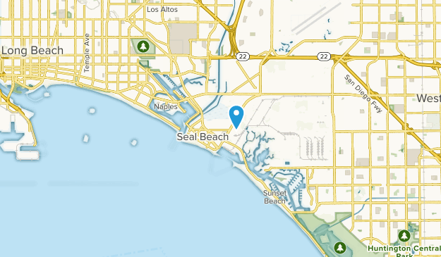 Seal Beach, California Map
