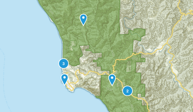 Shelter Cove, California Map