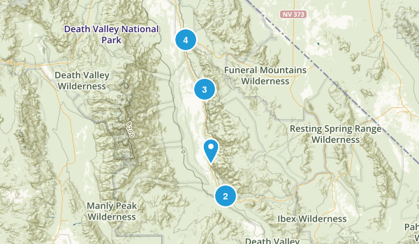 Shoshone, California Map