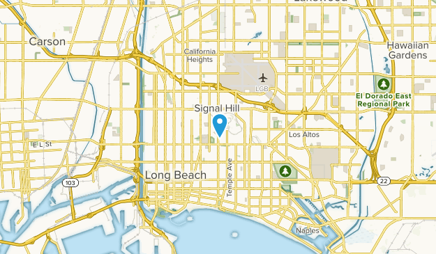 Signal Hill, California Map