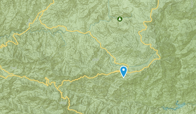 Singing Springs, California Map