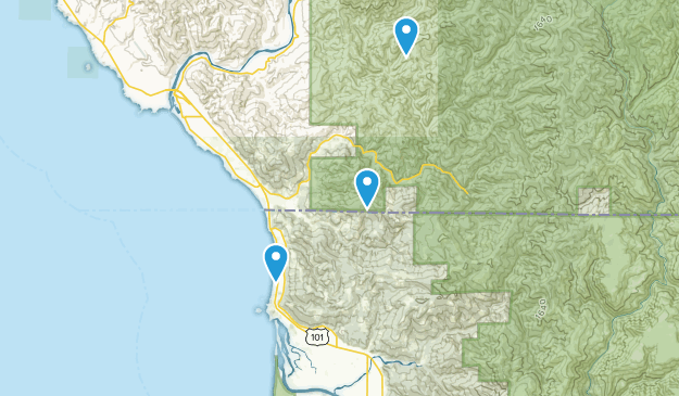 Smith River, California Map