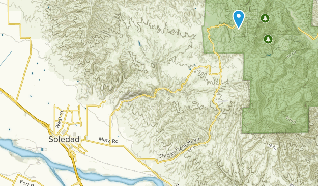 Soledad, California Map