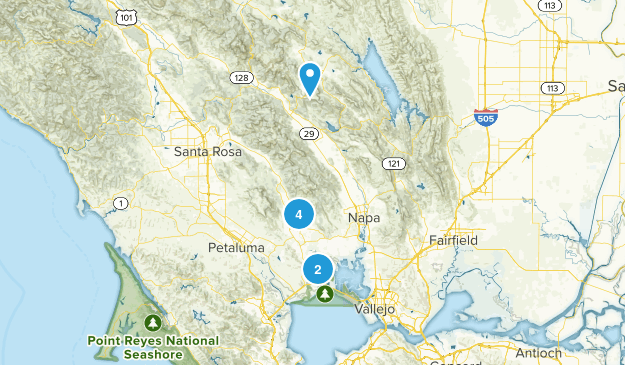 Sonoma, California Map