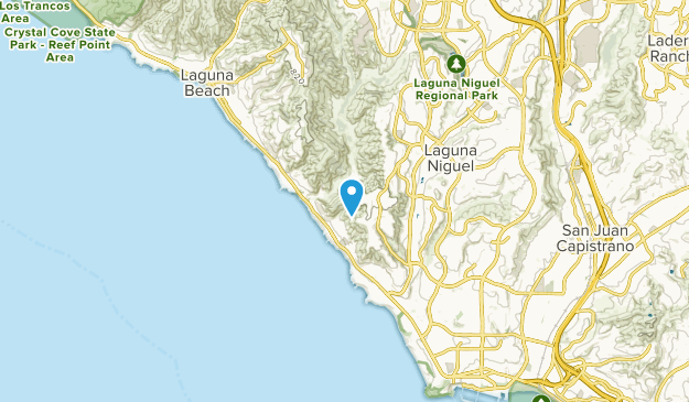 South Laguna, California Map