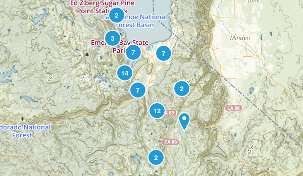 lake tahoe flume trail map