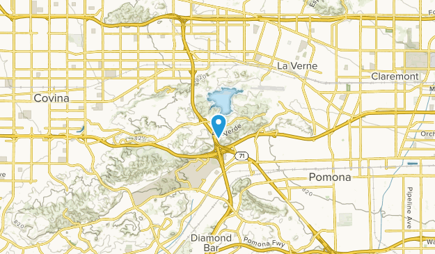 Spadra, California Map