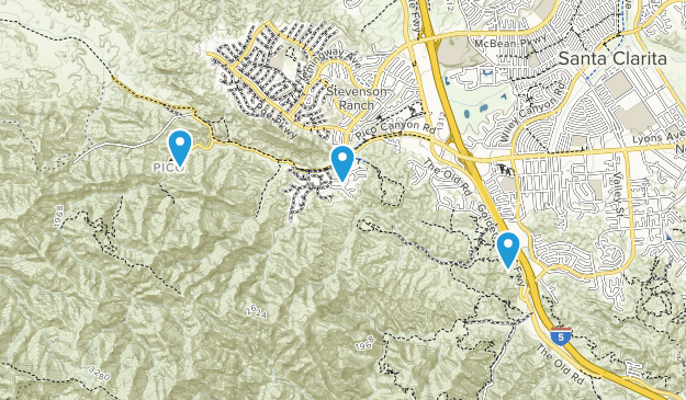 Stevenson Ranch, California Map