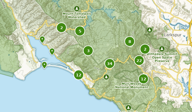 Stinson Beach, California Map
