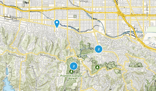 Studio City, California Map