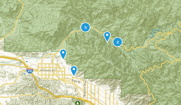 Sunland-Tujunga, Kalifornien Map