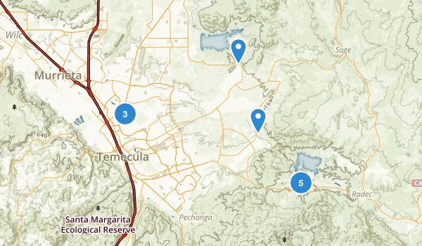 Temecula, California Map