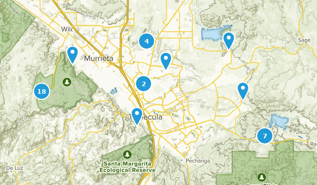Temecula, California Map