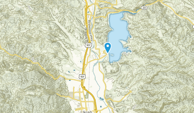 The Forks, California Map