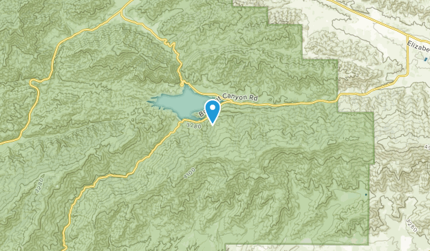The Oaks, California Map