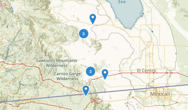 Thermal, California Map