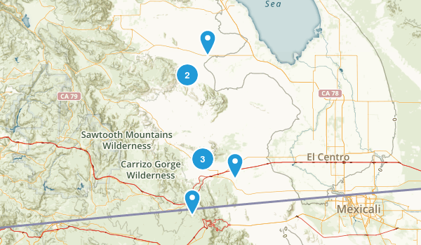 Thermal, California Map