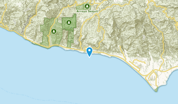 Trancas, California Map
