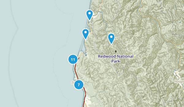 Trinidad, California Map