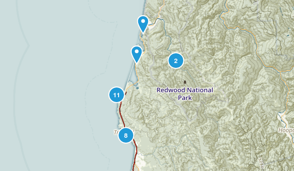 Trinidad, California Map