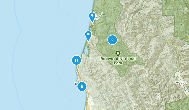 Trinidad, California Map